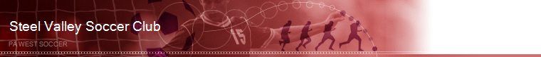 Steel Valley Soccer Club banner